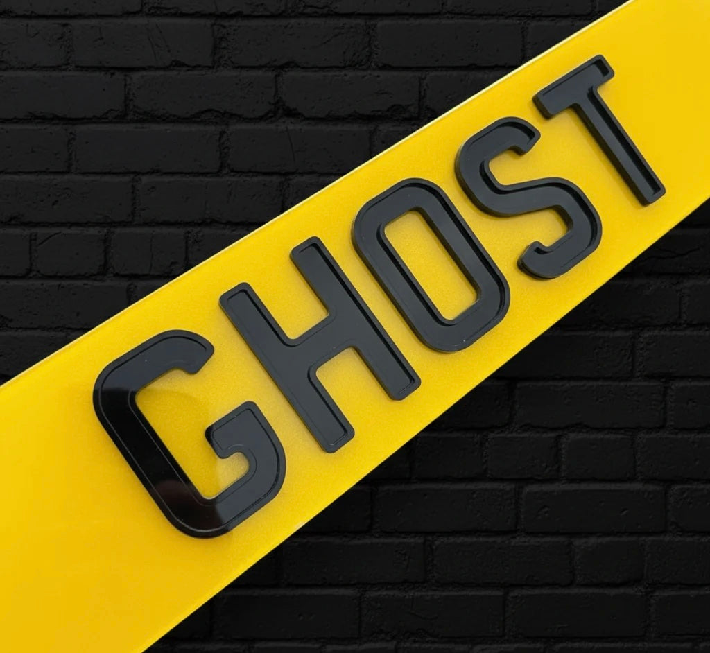 4D Ghost Number Plates